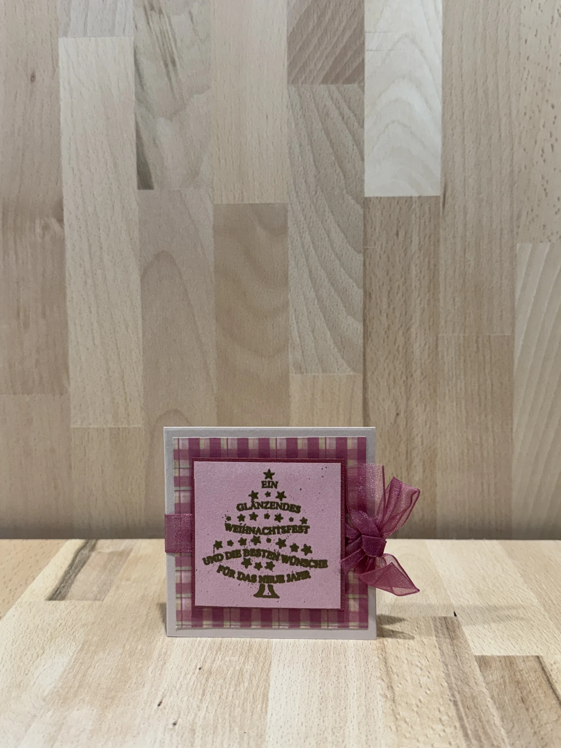 Design MoRA - Handgemachte Karten & kreative Geschenkideen - Weihnachtskarte