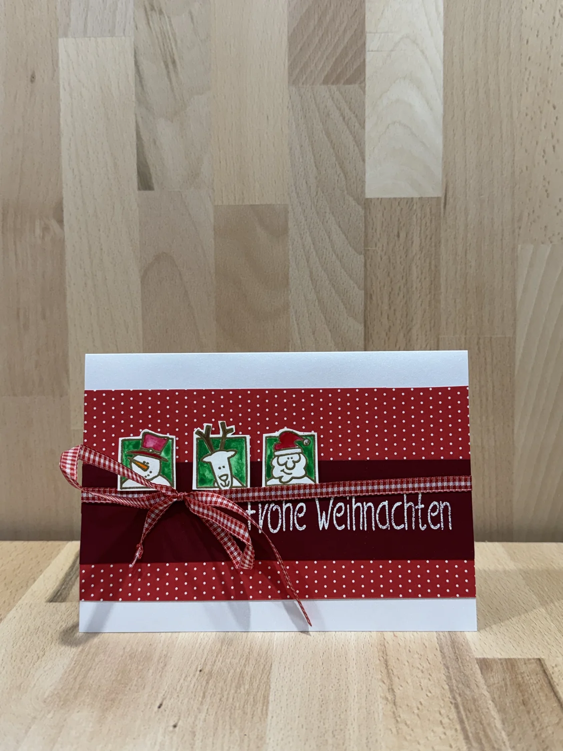 Design MoRA - Handgemachte Karten & kreative Geschenkideen - Weihnachtskarte