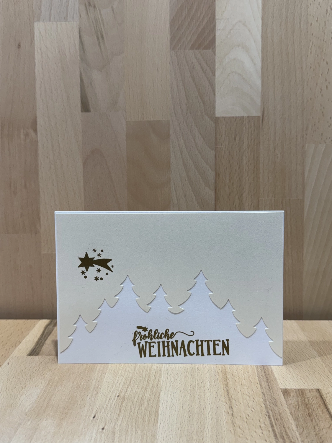 Design MoRA – handgemachte Kartengestaltung - Weihnachtskarte